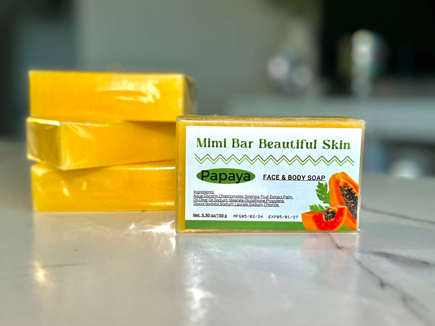 Mimi Bar Papaya Soap